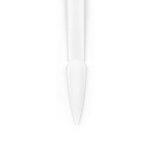 Brillbird -  Nyeles tip - Matt stiletto white - 50db