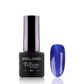 Brillbird - TIFFANY ÜVEGHATÁSÚ GÉL LAKK - Sky - 4ml - HF Brillbird - TIFFANY ÜVEGHATÁSÚ GÉL LAKK - Sky - 4ml - HF