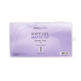 Brillbird - Gel Tip Soft - Square oval - 150db