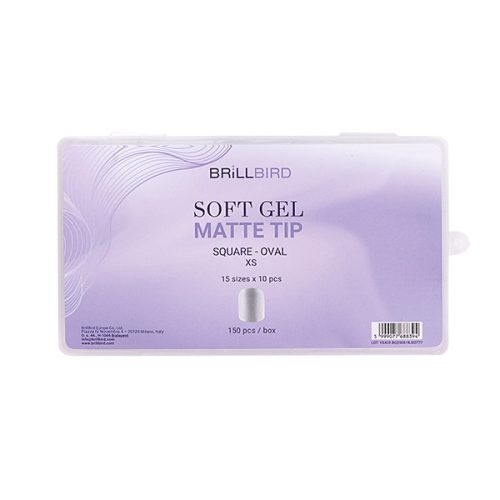 Brillbird - Gel Tip Soft - Square oval - 150db