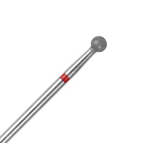 Brillbird - Gyémánt csiszolófej - gömb - piros