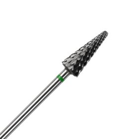 Brillbird - Karbid csiszolófej - kúpos - zöld