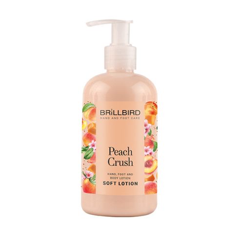 Brillbird - Peach Crush - Kéz- és lábápoló krém - Soft lotion - 250ml