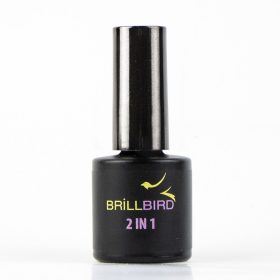 Brillbird - 2 IN 1 - alapozó és fedőlakk - 8ml - THF Brillbird - 2 IN 1 - alapozó és fedőlakk - 8ml - THF