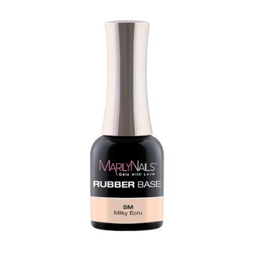 MarilyNails - RUBBER BASE - HEMA FREE - 5M - Milky Ecru - 7ml - THF