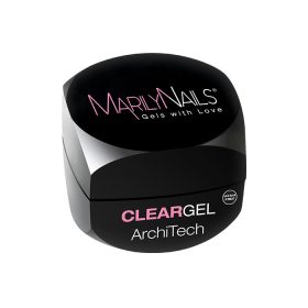   Marilynails - ARCHITECH - HEMA FREE - CLEARGEL- Profi átlátszó építő zselé - 13ml