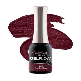   MarilyNails – HEMA FREE - GELFLOW - három fázisú gél lakk - 40G - 7ml