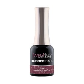   MarilyNails - RUBBER BASE - 22R - Reflective Mauve - 7ml - HF