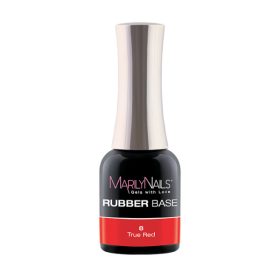 MarilyNails - RUBBER BASE - 8 - True Red - 7ml - HF