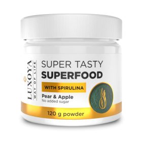   Luxoya - Super Tasty Superfood - Spirulina - Körte & Alma ízben - 120g