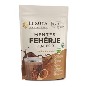 Luxoya - Luxoya x Szafi Mentes Fehérje italpor - Krém kakaó - 360g   Luxoya - Luxoya x Szafi Mentes Fehérje italpor - Krém kakaó - 360g