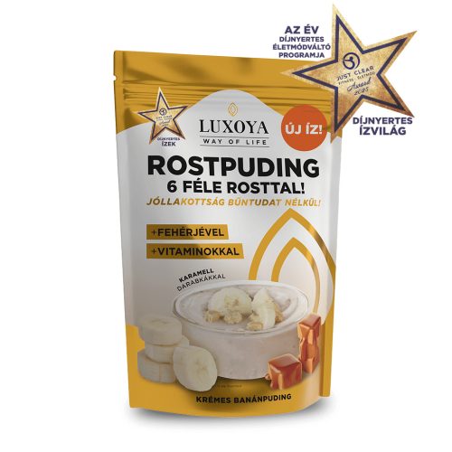 Luxoya - Rostpuding 6 féle rosttal - Krémes banán - 300g