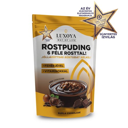 Luxoya - Rostpuding 6 féle rosttal - Dupla csokoládé - 300g