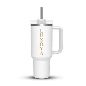Luxoya - Hőtartó Kulacs - Tumbler - Fehér