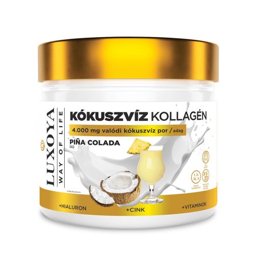 Luxoya - Kókuszvíz Collagen - Pina Colada ízű - 300g 