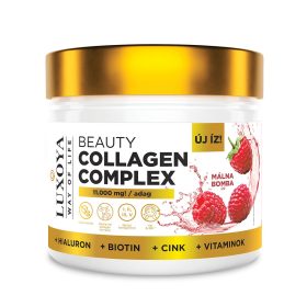 Luxoya - Beauty Collagen Complex - Málna bomba- 300g  Luxoya - Beauty Collagen Complex - Málna bomba- 300g
