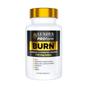 Luxoya - BURN - Étrend-kiegészítő kapszula inulinnal, L-karnitinnel, aminosavakkal és koffeinnel - 60db   Luxoya - BURN - Étrend-kiegészítő kapszula inulinnal, L-karnitinnel, aminosavakkal és koffeinnel - 60db