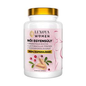   Luxoya - Női egyensúly étrend-kiegészítő duál kapszula tőzegáfonya kivonattal - 60db