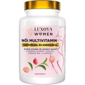   Luxoya - Női multivitamin+ étrend-kiegészítő kapszula l-karnitinnel és növényi kivonatokkal - 60db
