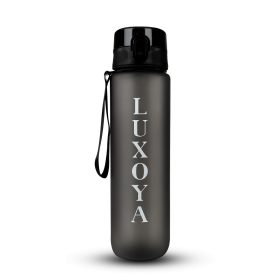 Luxoya - Motivációs kulacs - fekete