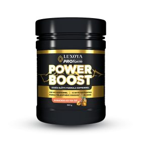   Luxoya - Power Boost – Edzés Előtti Italpor - Barackos Ice Tea - 300 g