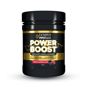   Luxoya - Luxoya - Power Boost – Edzés Előtti Italpor - Erdei gyümölcs ízű - 300 g