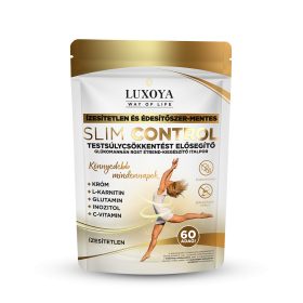   Luxoya - Slim Control - Testsúlycsökkentést támogató glükomannán rost italpor – Ízesítetlen – 300 g