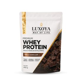 Luxoya - Premium Whey Protein – Tripla Csokoládé - 450g
