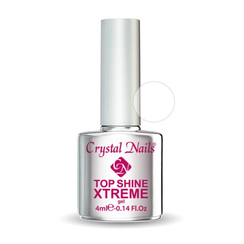 Crystal Nails - XTREME TOP SHINE ÁTLÁTSZÓ FÉNYZSELÉ (CLEAR) - 4ML