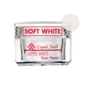 Crystal Nails - Slower - Soft White - Porcelánpor - 28gr - THF   Crystal Nails - Slower - Soft White - Porcelánpor - 28gr - THF