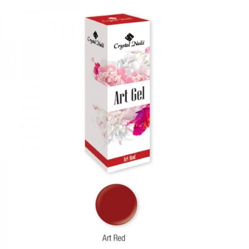 Crystal Nails - ART GEL - FESTŐZSELÉ - ART RED - 5ML