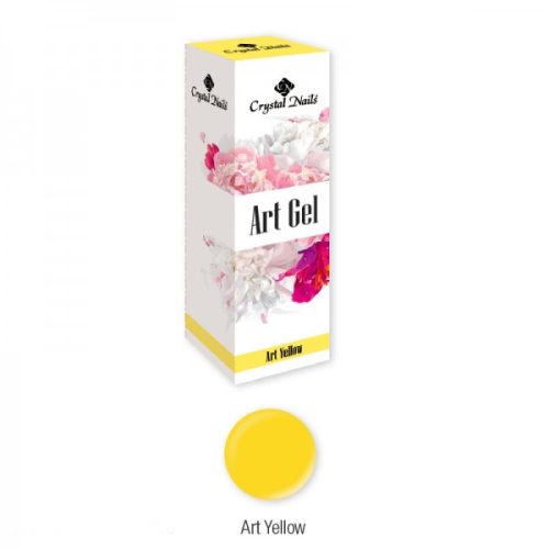 Crystal Nails - ART GEL - FESTŐZSELÉ - ART YELLOW - 5ML