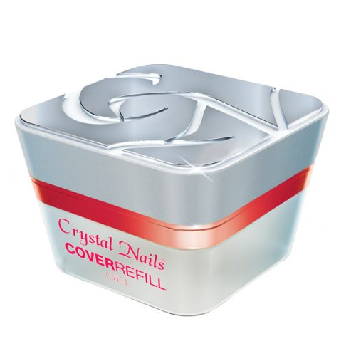 Crystal Nails - COVER REFILL GEL - KÖRÖMÁGYHOSSZABBÍTÓ ZSELÉ - PINK - 50ML
