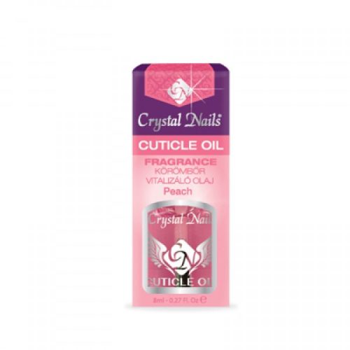 Crystal Nails - Bőrolaj - Cuticle oil - Barack - 8ml