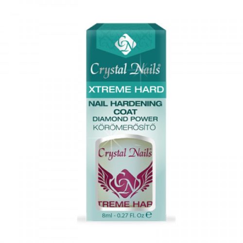 Crystal Nails - XTREME HARD - KÖRÖMERŐSÍTŐ LAKK - 8ML