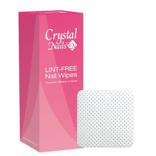 Crystal Nails - LINT-FREE NAIL WIPES SZÁLMENTES TÖRLŐ - 360DB