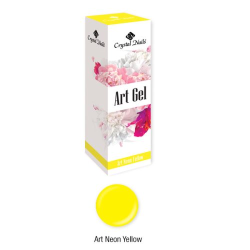 Crystal Nails - ART GEL - FESTŐZSELÉ - ART NEON YELLOW - 5ML