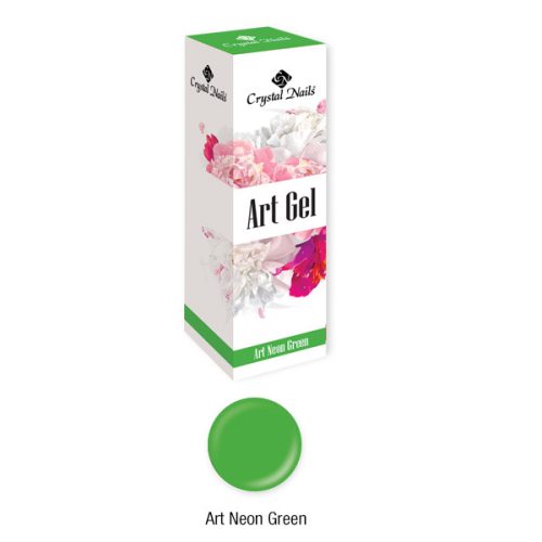 Crystal Nails - ART GEL - FESTŐZSELÉ - ART NEON GREEN - 5ML