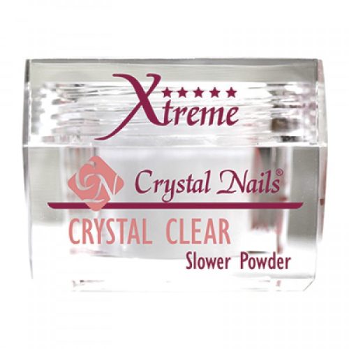 Crystal Nails - Xtreme Crystal Clear - Slower - Porcelánpor - 28gr