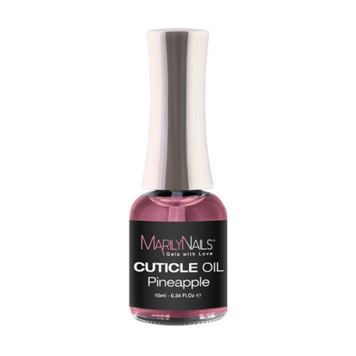 MarilyNails - CUTICLE OIL - Bőrolaj - ecsetes - Ananász illattal - 10ml