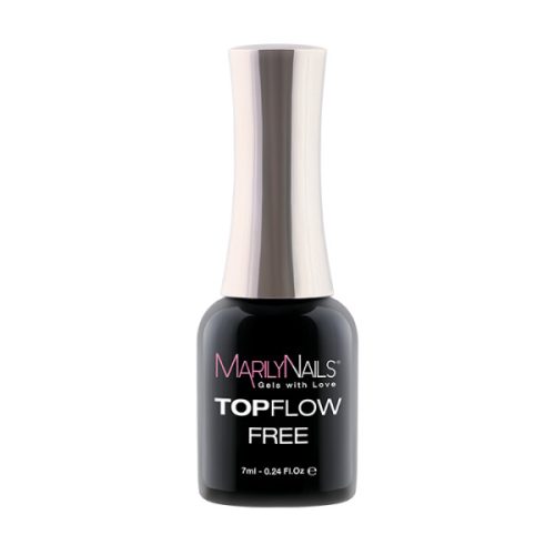MarilyNails - TOPFLOW FREE - Fixálásmentes fedőfény gél lakkokhoz - 7ml