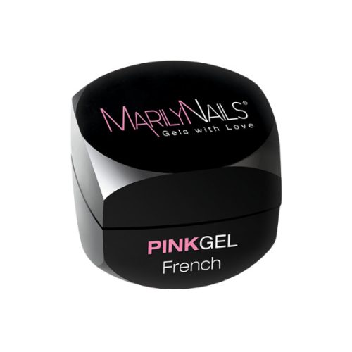 Marilynails - FRENCH - PINKGEL - Enyhén fedő rózsaszín építő zselé - 13ml