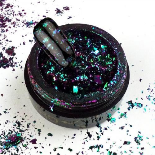 Brillbird  - Chrome Flakes - GREEN