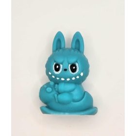   Szappan - Labubu szappan - Türkiz Labubu - motoros - dekorációs szappan - 4.