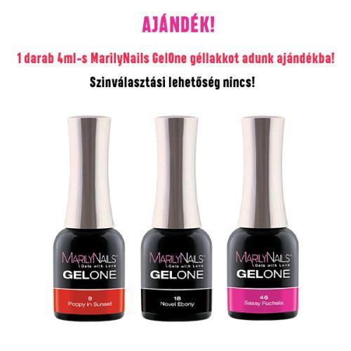 MarilyNails - Ajándék Gelone Géllakk - 4ml