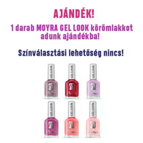 Ajándék - MOYRA - GEL LOOK - KÖRÖMLAKK  - 12ML -  1db