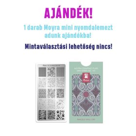 Ajándék - Moyra mini nyomdalemez - 1db